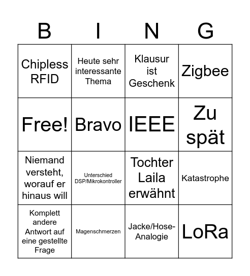 Hadidy-Bingo Card