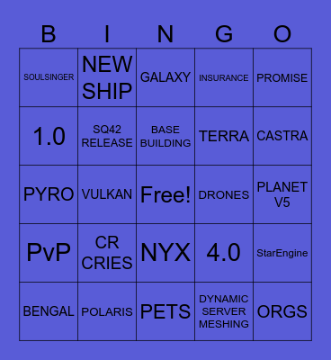 SCAM CON Bingo Card