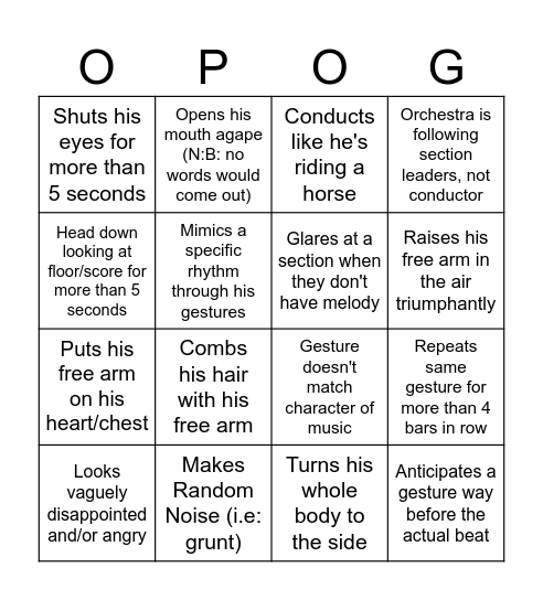 It's a Papadopoulos thing... Bingo Card