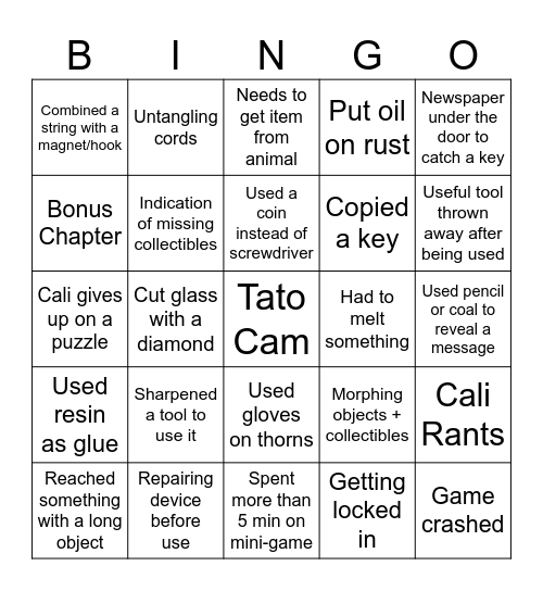 HOG-Bingo Card