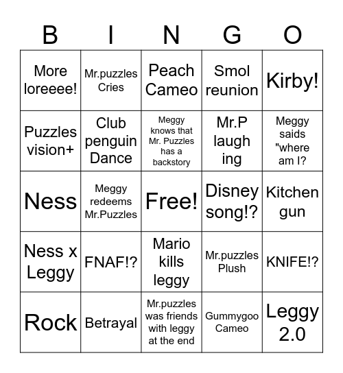 WOTFI 2024 pridictions Bingo Card