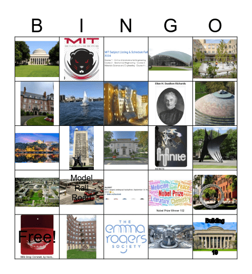 MIT BINGO Card