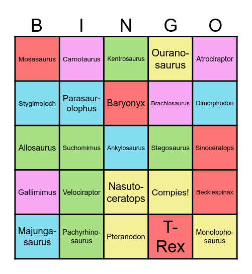 CHAOS THEORY Bingo Card