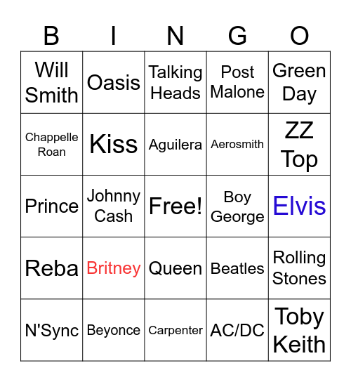 DYNAMITE 🧨 Bingo Card