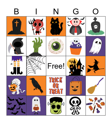 HALLOWEEN BINGO Card