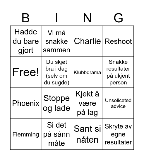 Rune Bingo Card