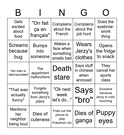 Bingopei Bingo Card