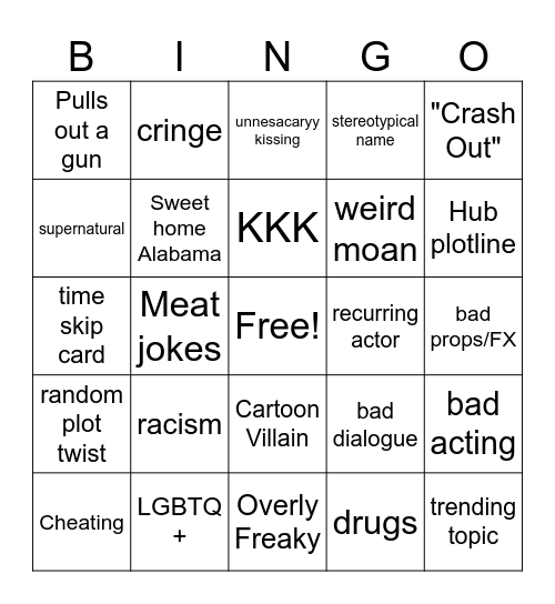 Tommorows teachings bingo Card