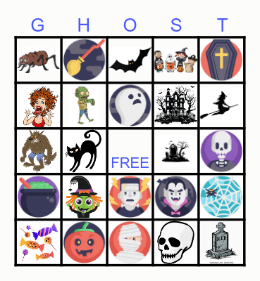 HALLOWEEN BINGO Card