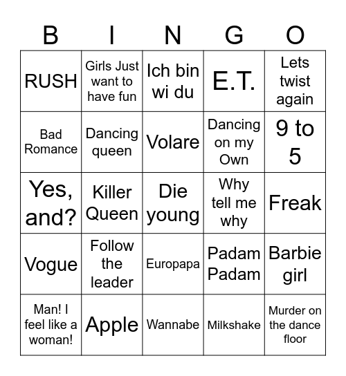 halloween tsfc ronde 1 Bingo Card