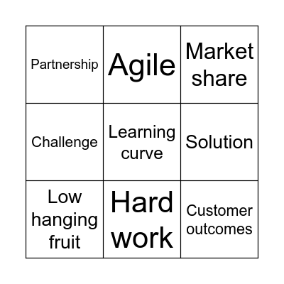 POS Thank You Party Bingo! Bingo Card