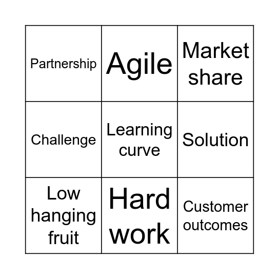 POS Thank You Party Bingo! Bingo Card