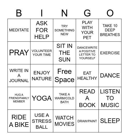 HUMAN BINGO Card