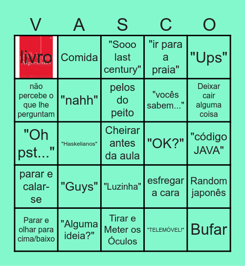 BINGOCELOS v2.0 Bingo Card