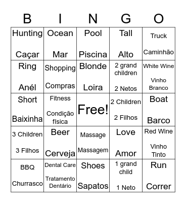 Nó de Bingo Card