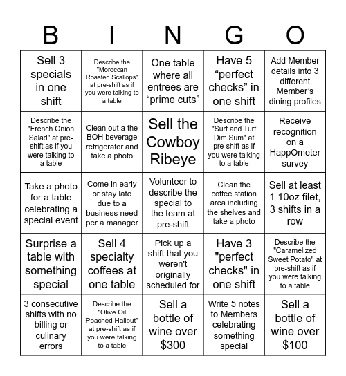 ALC Bingo Card