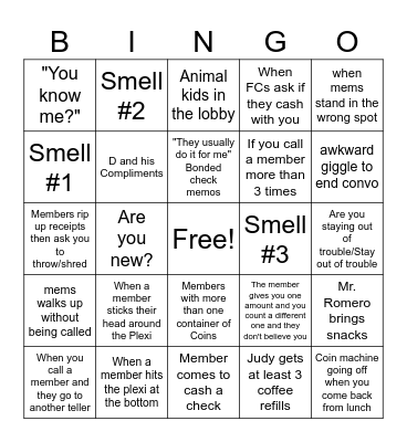 Teller Bing-don't Bingo Card
