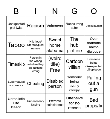Tomorrow's teaching bingo Card