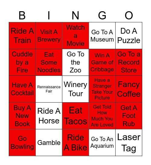 Sunday Adventure 10.27.2024 Bingo Card