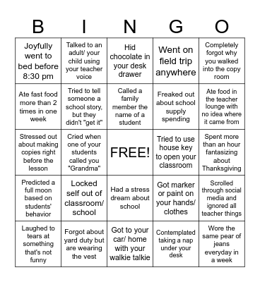 Walt Disney DEVOLSON Bingo Card