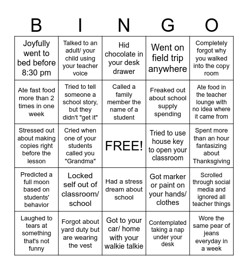 Walt Disney DEVOLSON Bingo Card