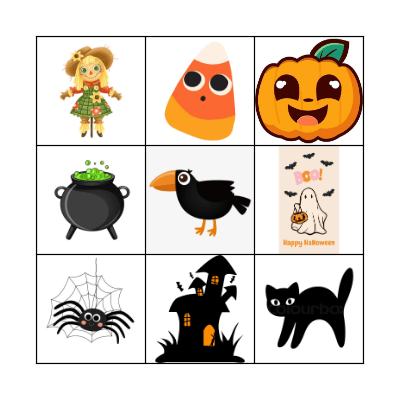 Halloween bingo Card