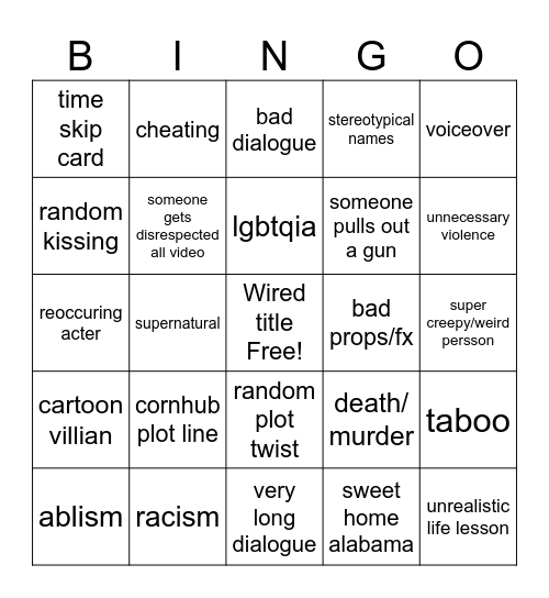 tomorrow's teaching's Bingo Card