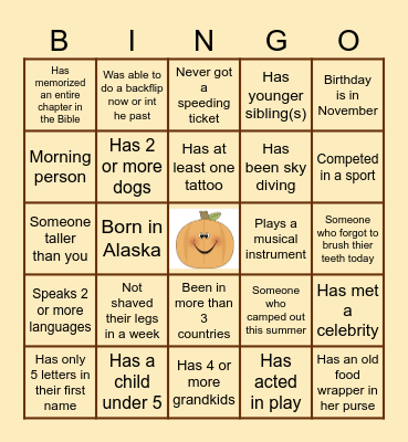 Growing Grace Together Bingo Card