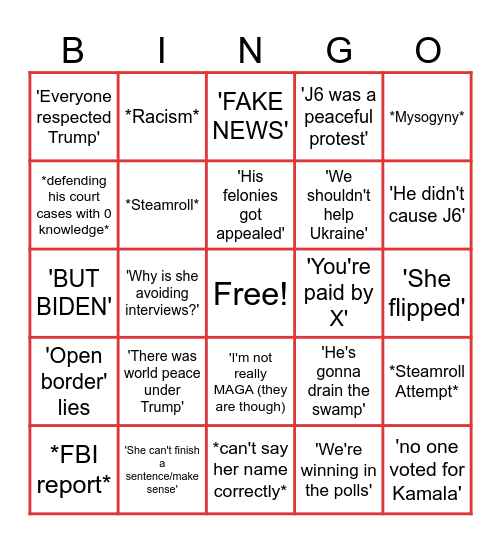 Doode Bingo Card