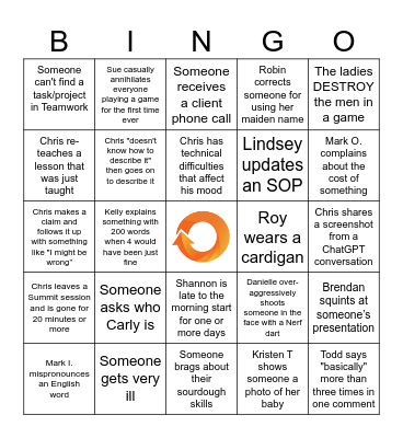 2024 FaroBingo! Bingo Card