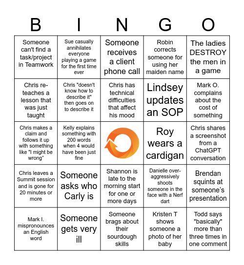 2024 FaroBingo! Bingo Card