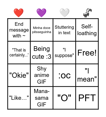 Charlotte Bingo! Bingo Card
