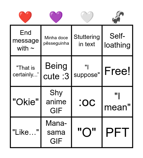 Charlotte Bingo! Bingo Card