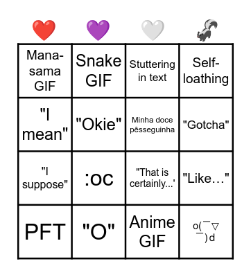 Charlotte Bingo! Bingo Card