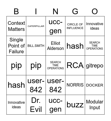 DISKO BINGO Card