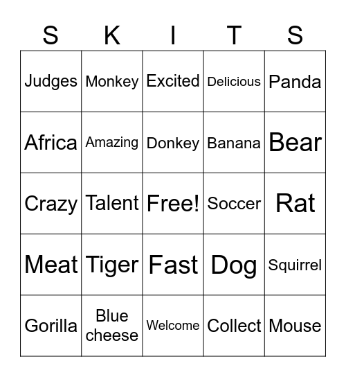 5th grade Bingo Card
