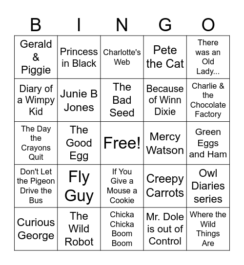 Fall Into Reading: Book Bingo! Bingo Card