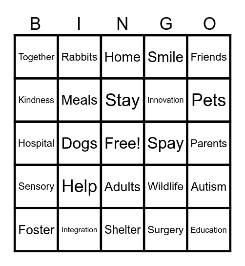 Autumn Jubilee Bingo Card