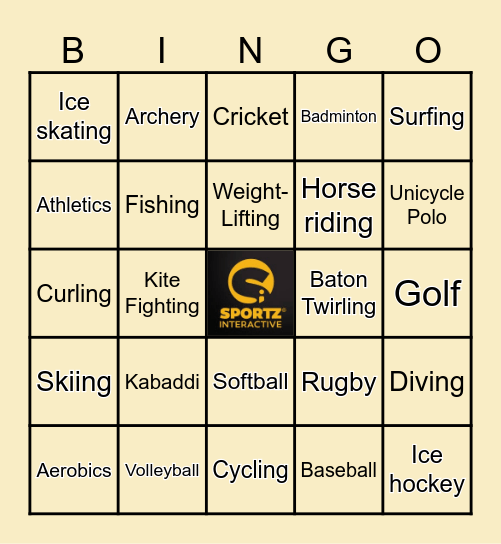 The SI Bingo Blitz: Sports Edition Bingo Card