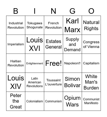 Global 10 Check In 1 Bingo Card