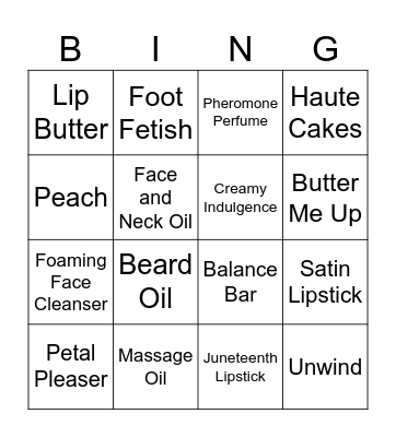 Wine and Cheese Bingo Card