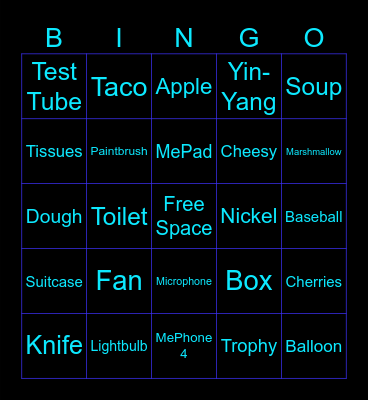 Inanimate Insanity Bingo (I Tried) Bingo Card