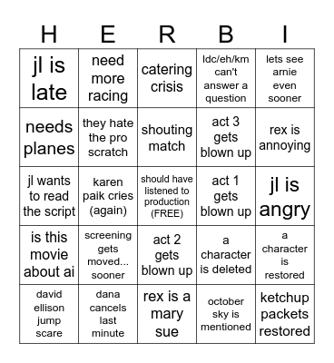 No Ordinary Bingo Card Bingo Card