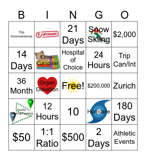 Ultimate Bingo Card