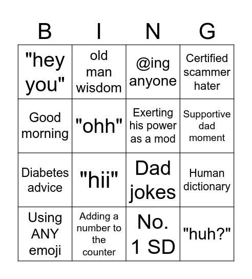 Strato BINGO Card