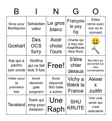 Bingo 2024 Bingo Card