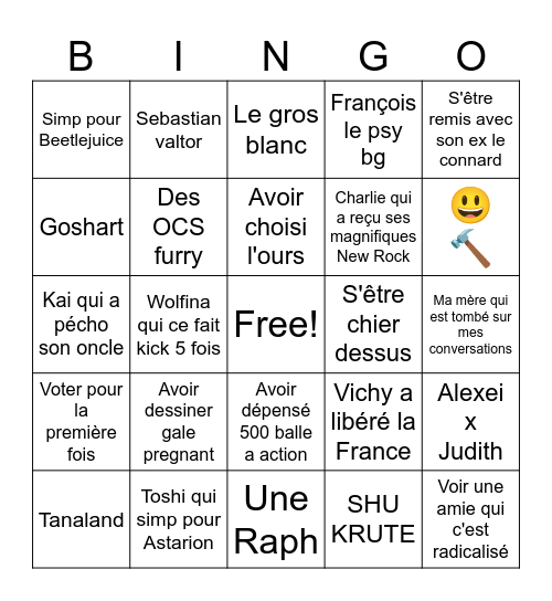 Bingo 2024 Bingo Card