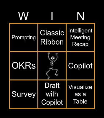 Copilot Bingo Card