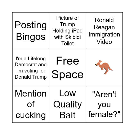 Ristley Bingo Card