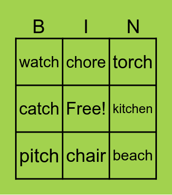 The witch chops chicken in the kitchen Bingo Card